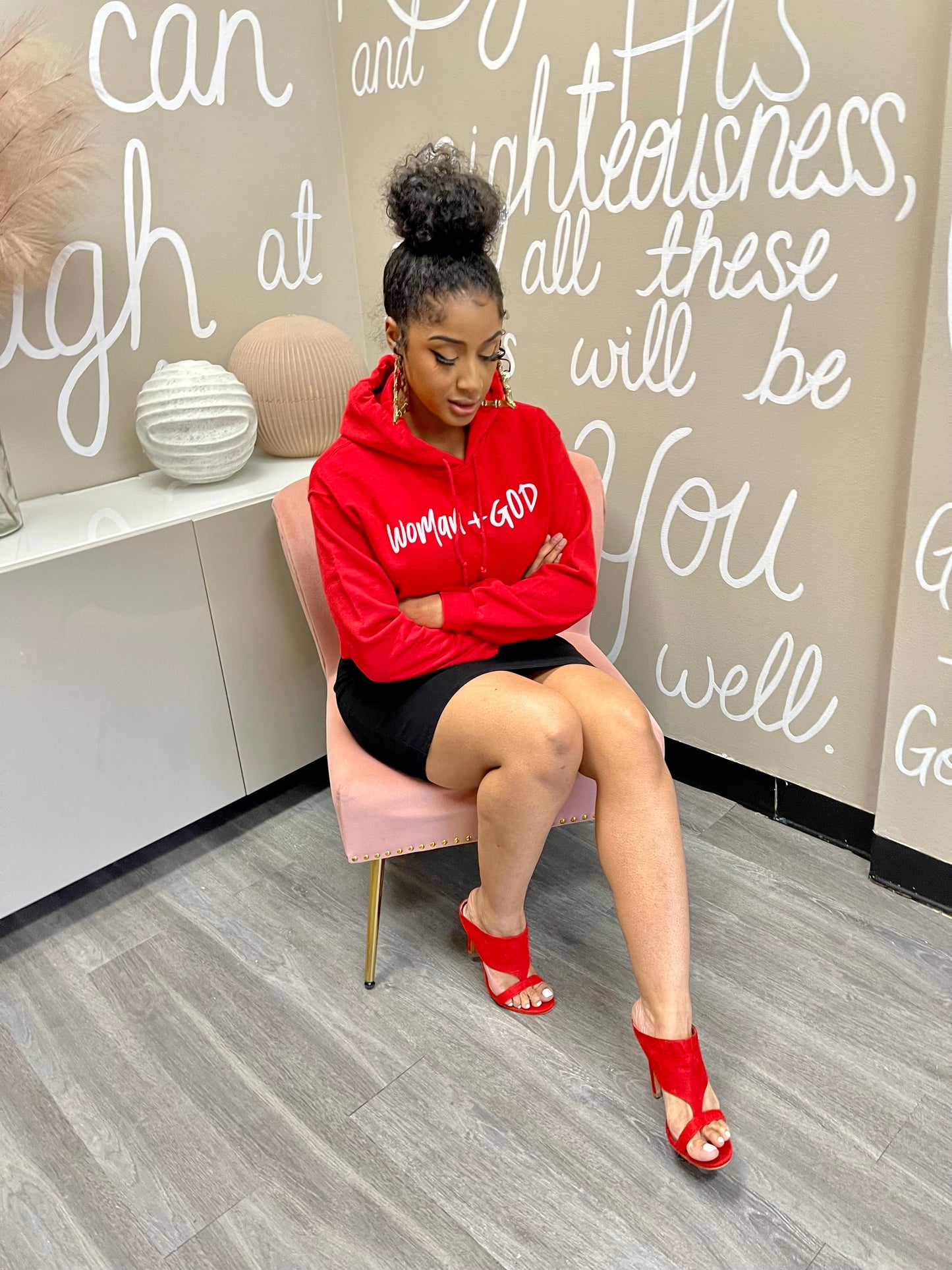 Woman + God Special Edition Hoodie - Spicy